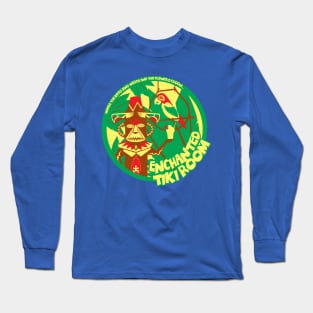 Enchanted Tiki Room (green, red, yellow) Long Sleeve T-Shirt